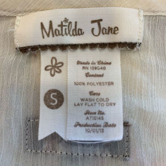 Matilda Jane Sheer Sleeveless Top - Picture 6 of 6